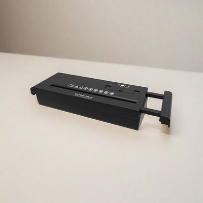 220mm Larghezza di lavoro Ufficio Pro Strip Cut Paper Shredder Azionato elettricamente