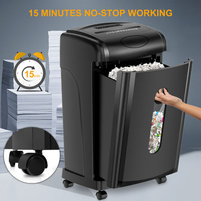Capacità di contenitore di 30L Trituratore di carta pesante per ufficio con inversione automatica