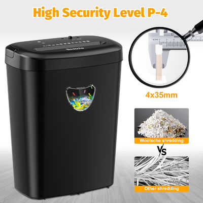 CD228P-12 Grandi 12 fogli Trituratore di carta commerciale Macchine di triturazione commerciali 25L