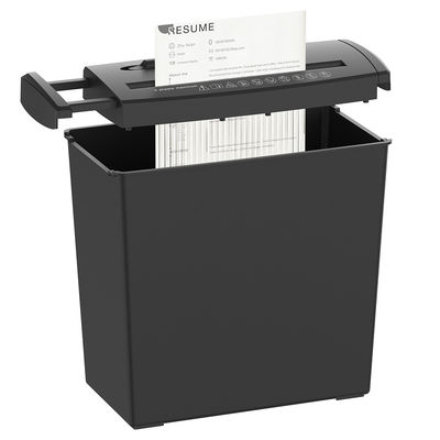 5 fogli A4 mini macchina trituratrice di carta per uso domestico e ufficio con 10L Bin S606B