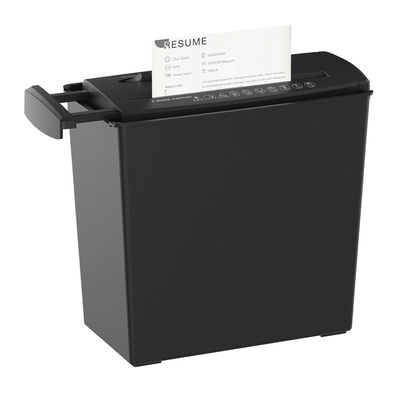 S606b 220 mm Larghezza della gola Striscia di carta tagliata Trinciatrice con 2,64 galloni Capacità 5 fogli A4 trinciatrice