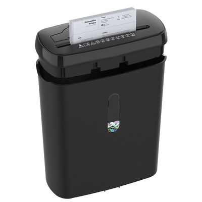 SD108P 8 fogli Strip taglio macchina tritare carta da ufficio per documenti di carta di credito e CD disco con 11L Bin