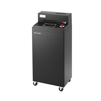 Migliora la sicurezza del tuo ufficio con il Trittatore di carta da ufficio di livello P-4 e una capacità di 100 libbre