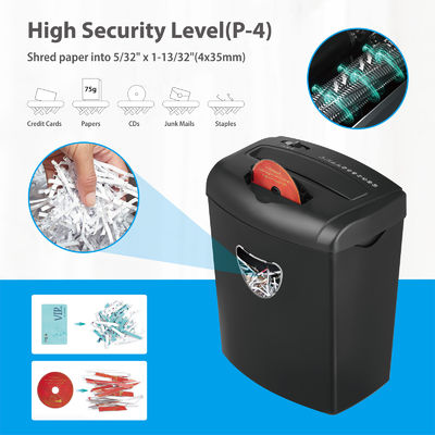 21L contenitore volume 10 fogli A4 capacità di triturazione P-4 livello di sicurezza macchina triturazione carta CD218P