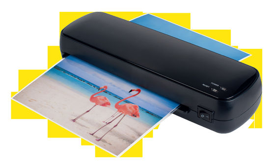 foto laminatore documento A4 macchina di laminazione LM2001