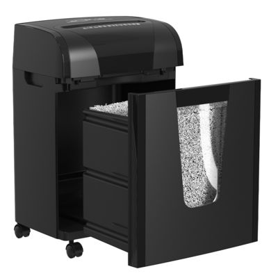 10 fogli A4 Micro Cut Paper Shredder Machine con 20L Pull Out Basket Bin C261P-10