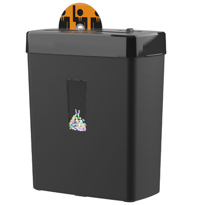 68dB Black Cross Cut Paper Shredder Macchina di frantumazione di CD Carta con cestino da 13L CD222p-8