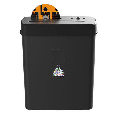 P4 Sicurezza 8 fogli Macchina di triturazione di carta a taglio incrociato CD222P-8 con cestino da 13L