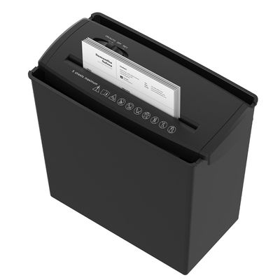 S606B Trituratore elettronico di carta a strisce per la casa e l'ufficio con cestino dei rifiuti da 10L dimensione tritato 6,8 mm