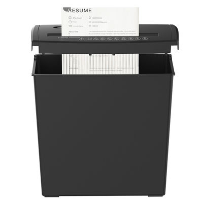 Macchina di triturazione di carta a strisce 72dB Livello di rumore S606B per la casa con 10L