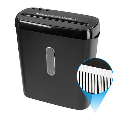 6 fogli a strisce macchina di triturazione di carta con 8L Mini Basket Bin S636B