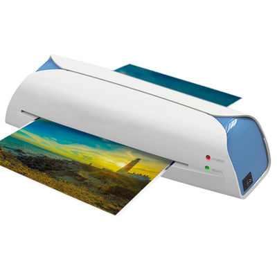 Bianco Blu Colore A4 laminatore per foto carta documento Menu con rilascio LM2008