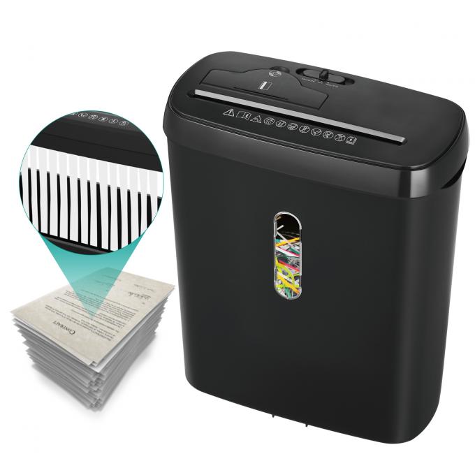8 fogli Striscia taglio carta commerciale trituratore con 11L Cesto per Home Office SD108P 1