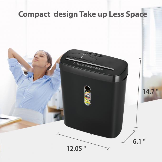 8 fogli Striscia taglio carta commerciale trituratore con 11L Cesto per Home Office SD108P 4