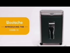 CD290P 10 fogli Micro Cut Heavy Duty carta da lavoro CD tritare con 18Liter pull-out bin shr carta