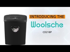 CD218P-10 Rompitore di fogli di carta P-4 di alta sicurezza di livello 10, con finestra per uso domestico e in ufficio